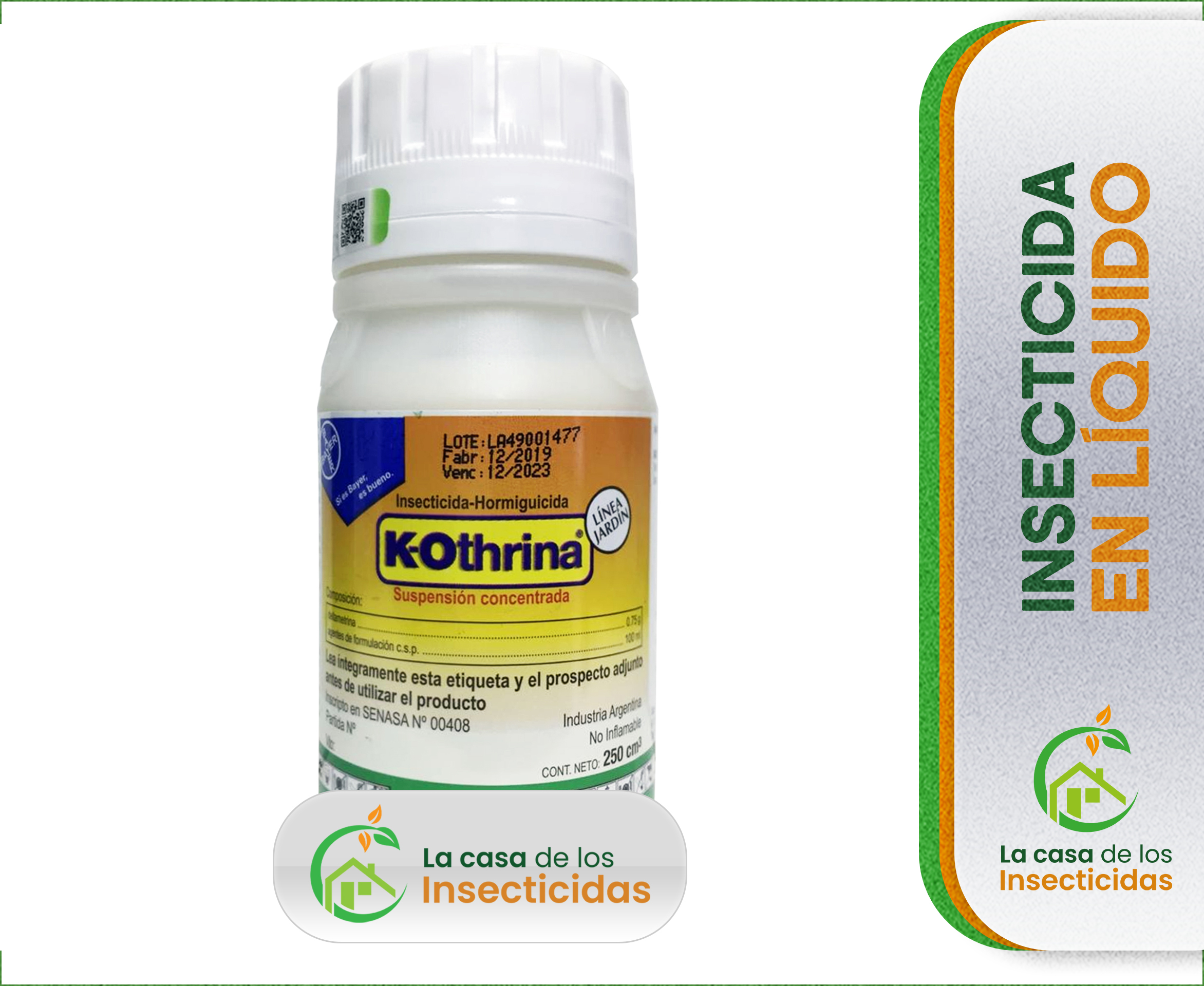 K-Othrina  250 cc. insecticida